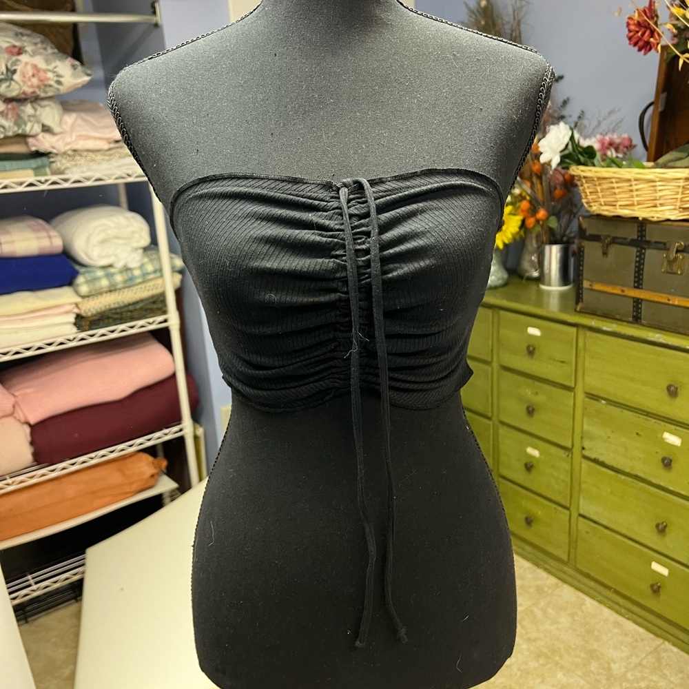 Black urban outfitters tube top size small